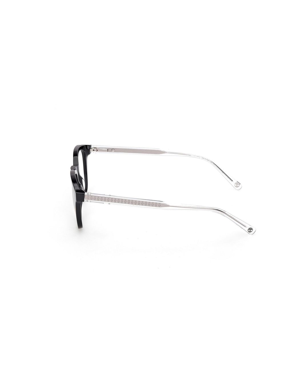 Timberland Black Tb50084 001 Optical Frames Acetate Round Normal for men
