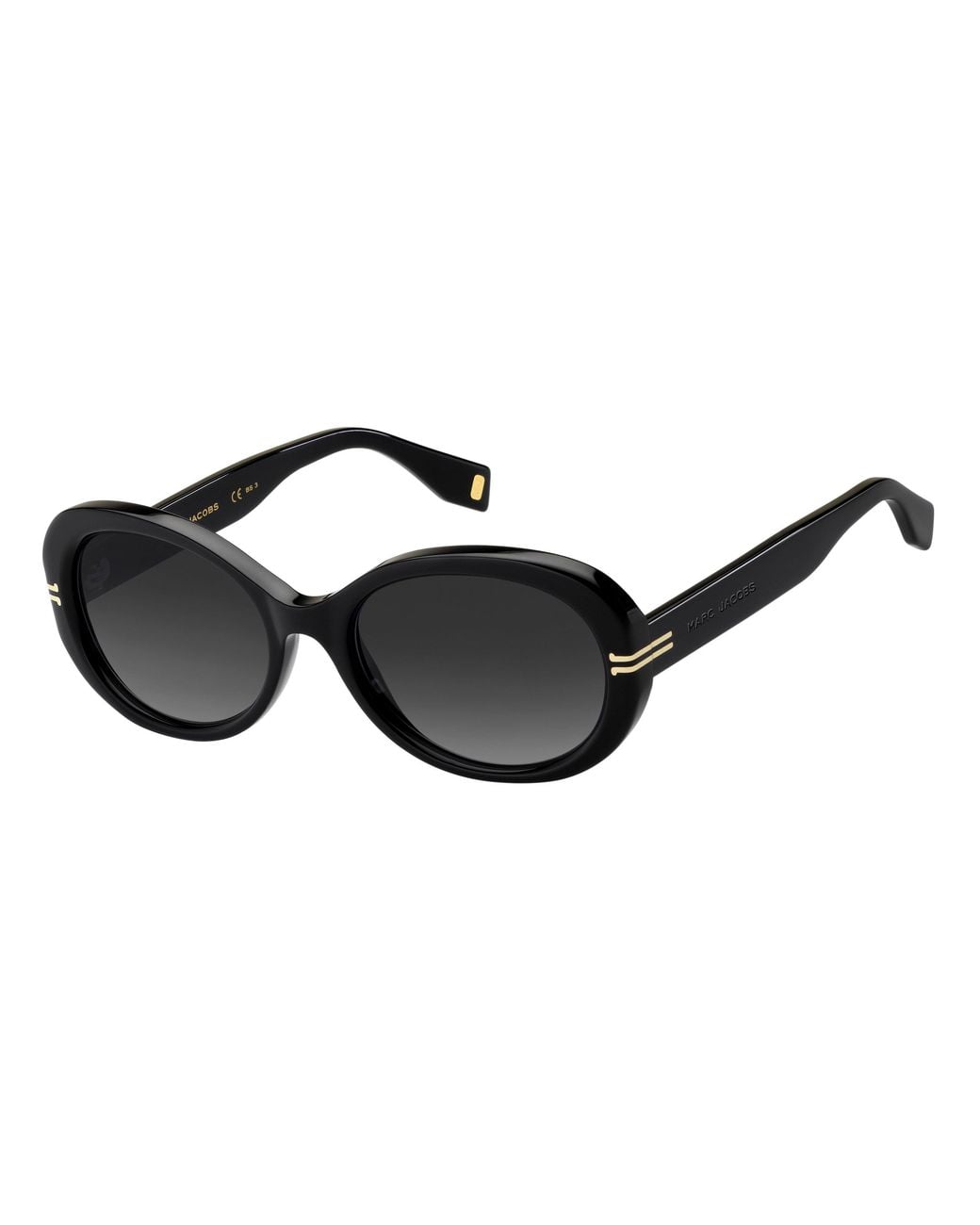 Marc Jacobs Black Mj 1013/S 807/9O Sunglasses Acetate Butterfly Shaded