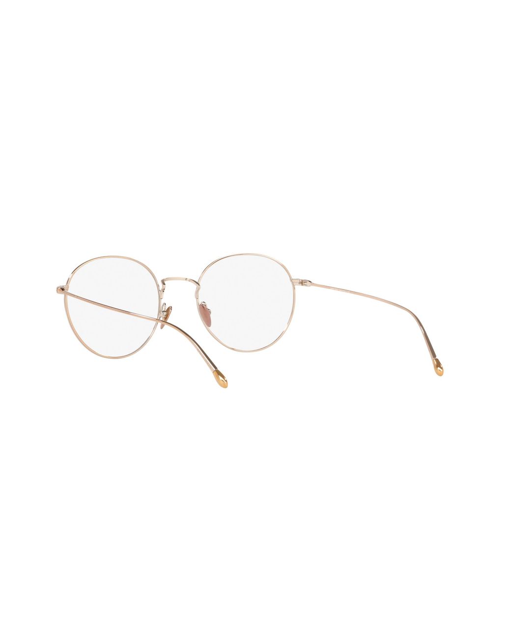 Giorgio Armani Black Ar5095 3011 Optical Frames Metal Round Normal for men