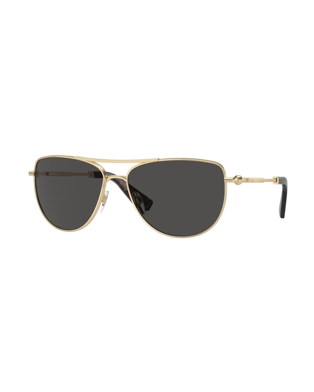 Burberry Black Be3149 110987 Sunglasses Metal Pilot Normal