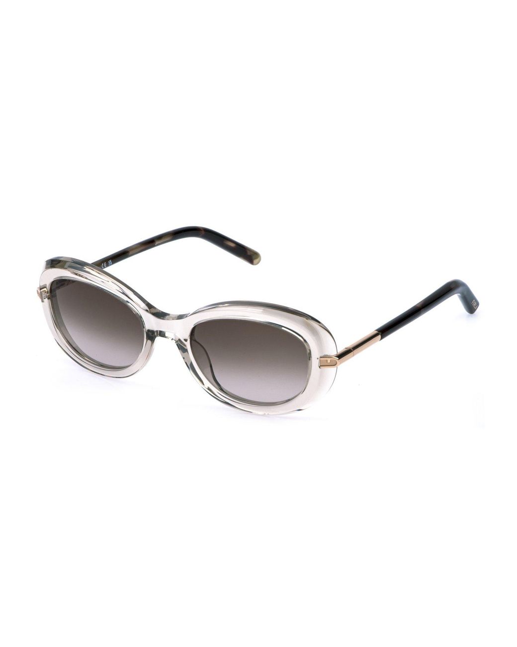 Furla Black Sfu984 0T92 Sunglasses Acetate Geometric Normal Nuanced