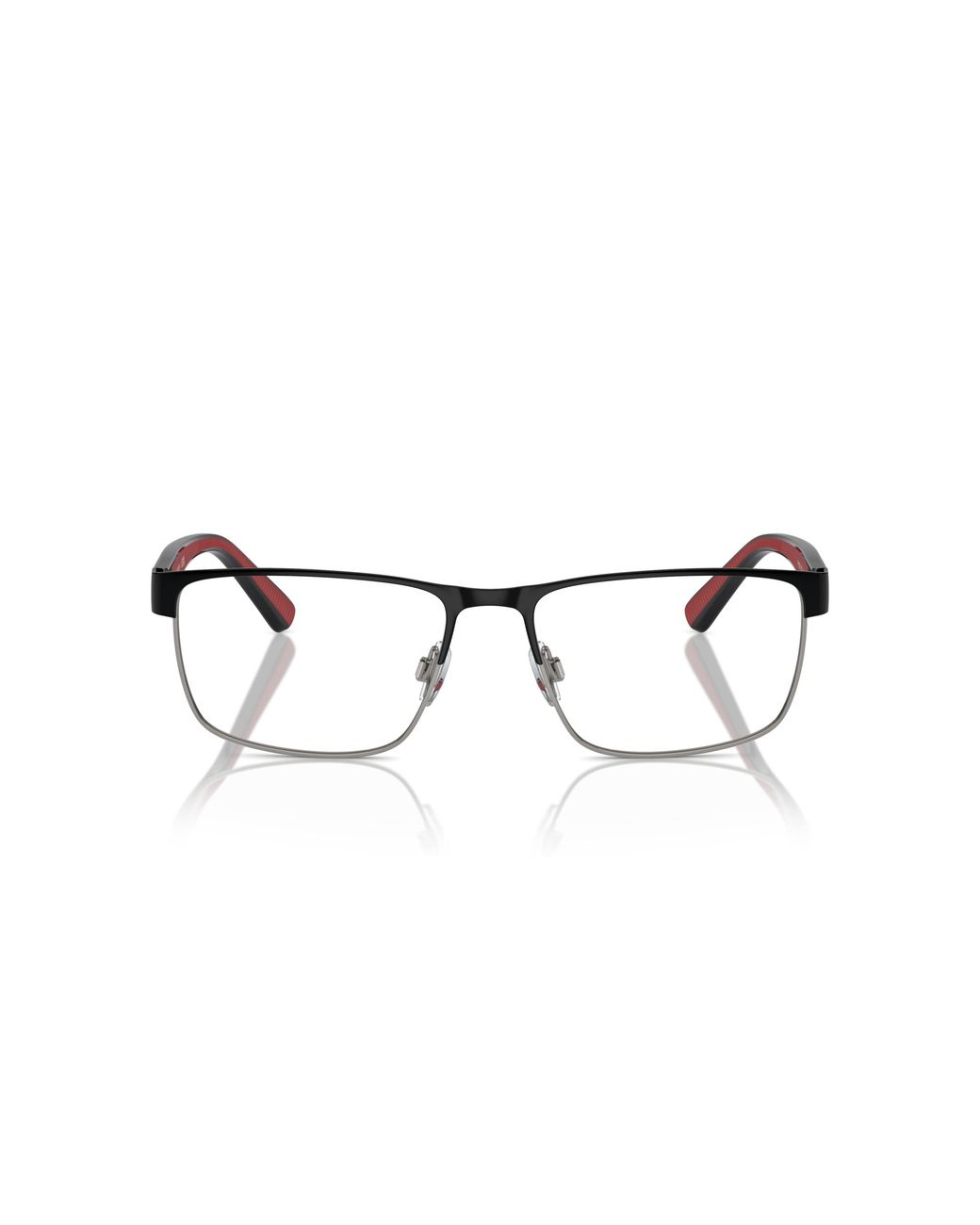 Polo Ralph Lauren Black Ph1229 9223 Optical Frames Metal Squared Normal for men