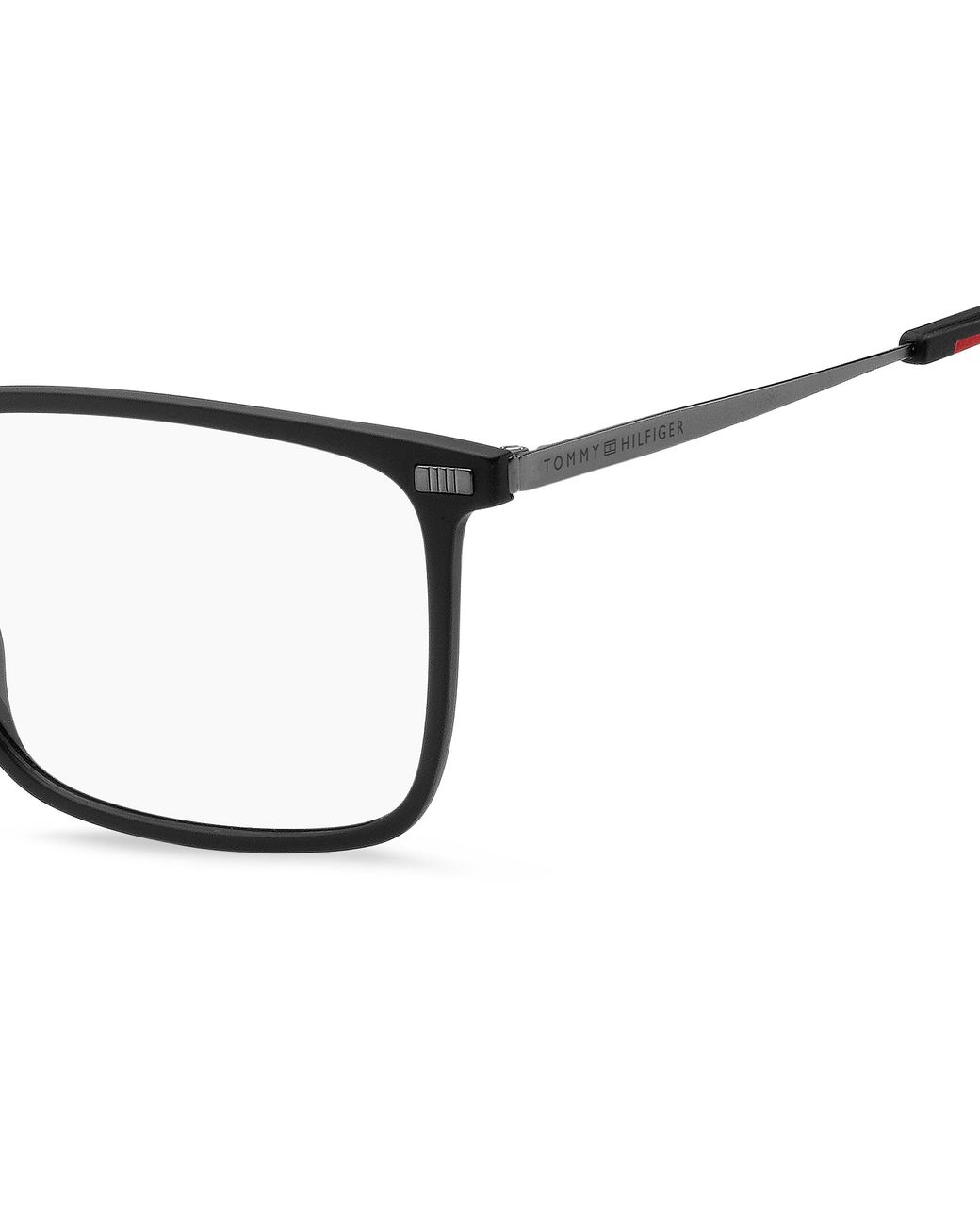 Tommy Hilfiger Black Th 2019 003 Optical Frames Bio Polyamide Squared for men