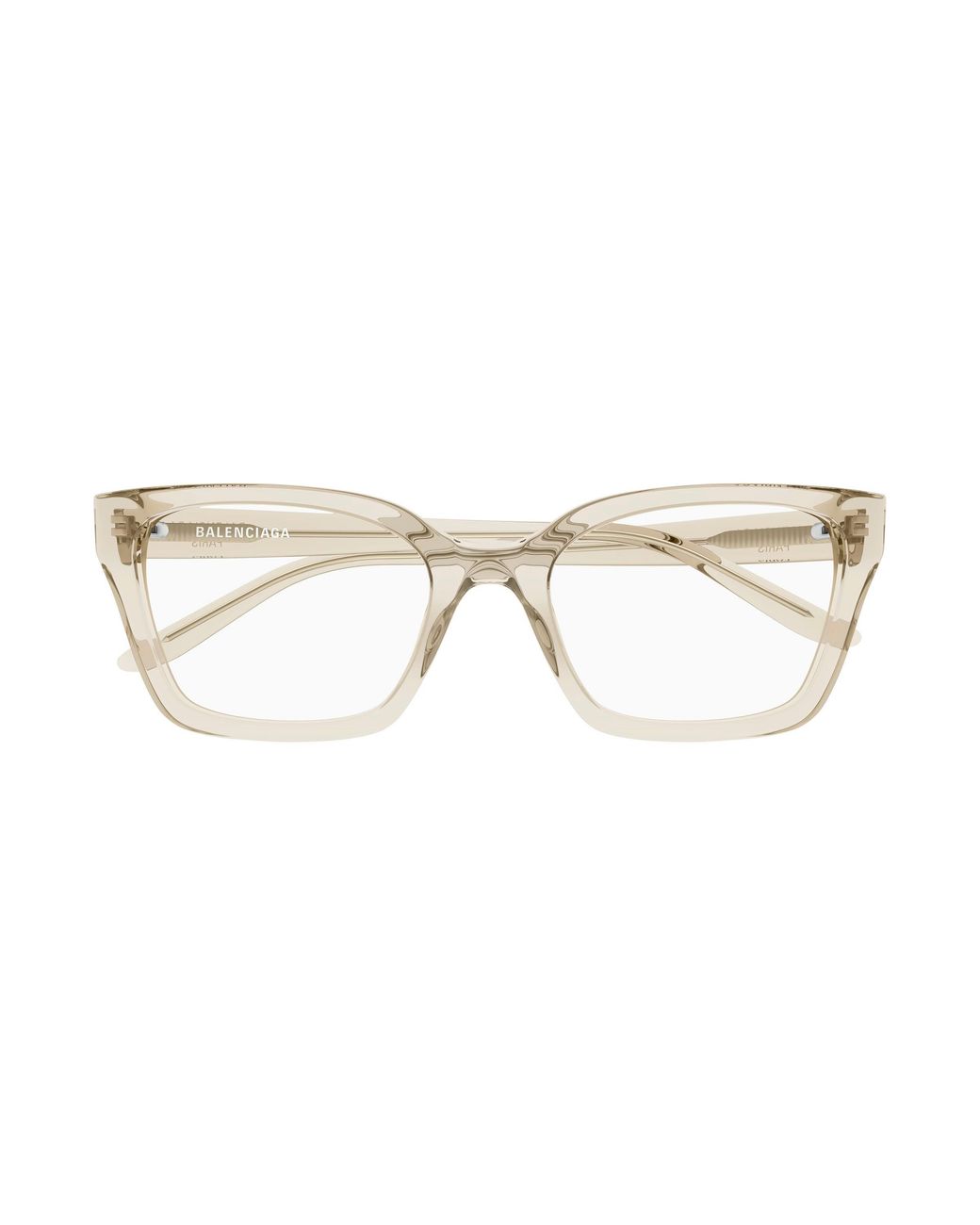 Balenciaga Black Bb0501O 005 Optical Frames Acetate Transparent Cat Eye