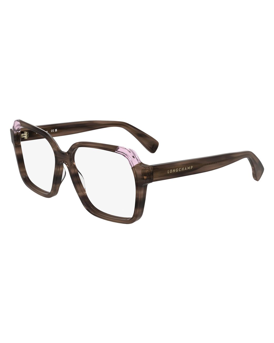 Longchamp Black Lo2763 657 Optical Frames Acetate Squared Normal