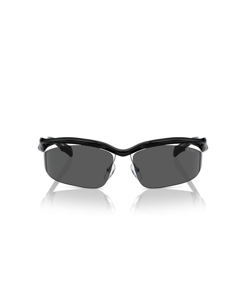Prada Black Pr A25S 1Ab5S0 Sunglasses Injected Cat Eye Normal