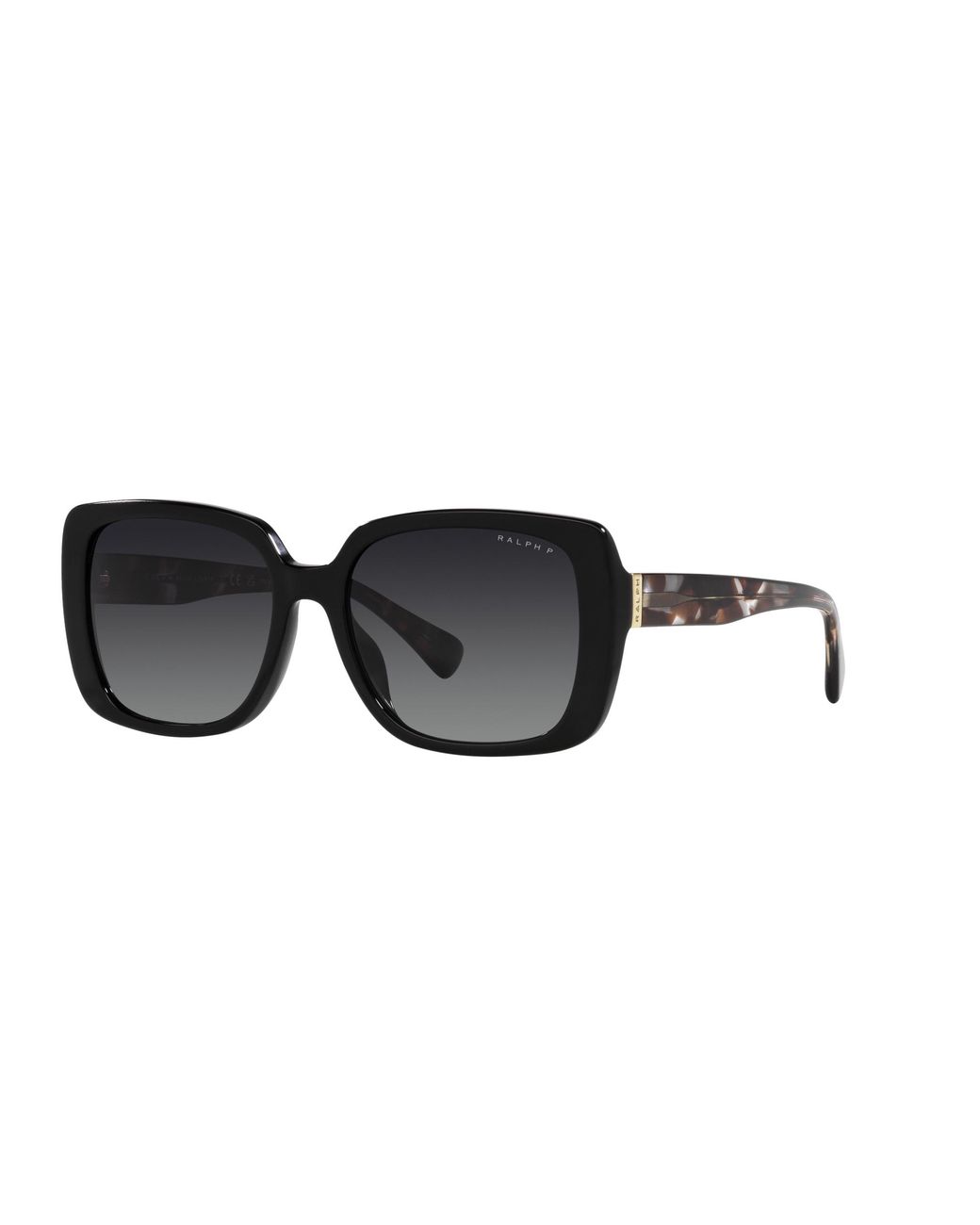 Ralph Lauren Black Ra5298U 5001T3 Sunglasses Acetate Squared Polarized Shaded