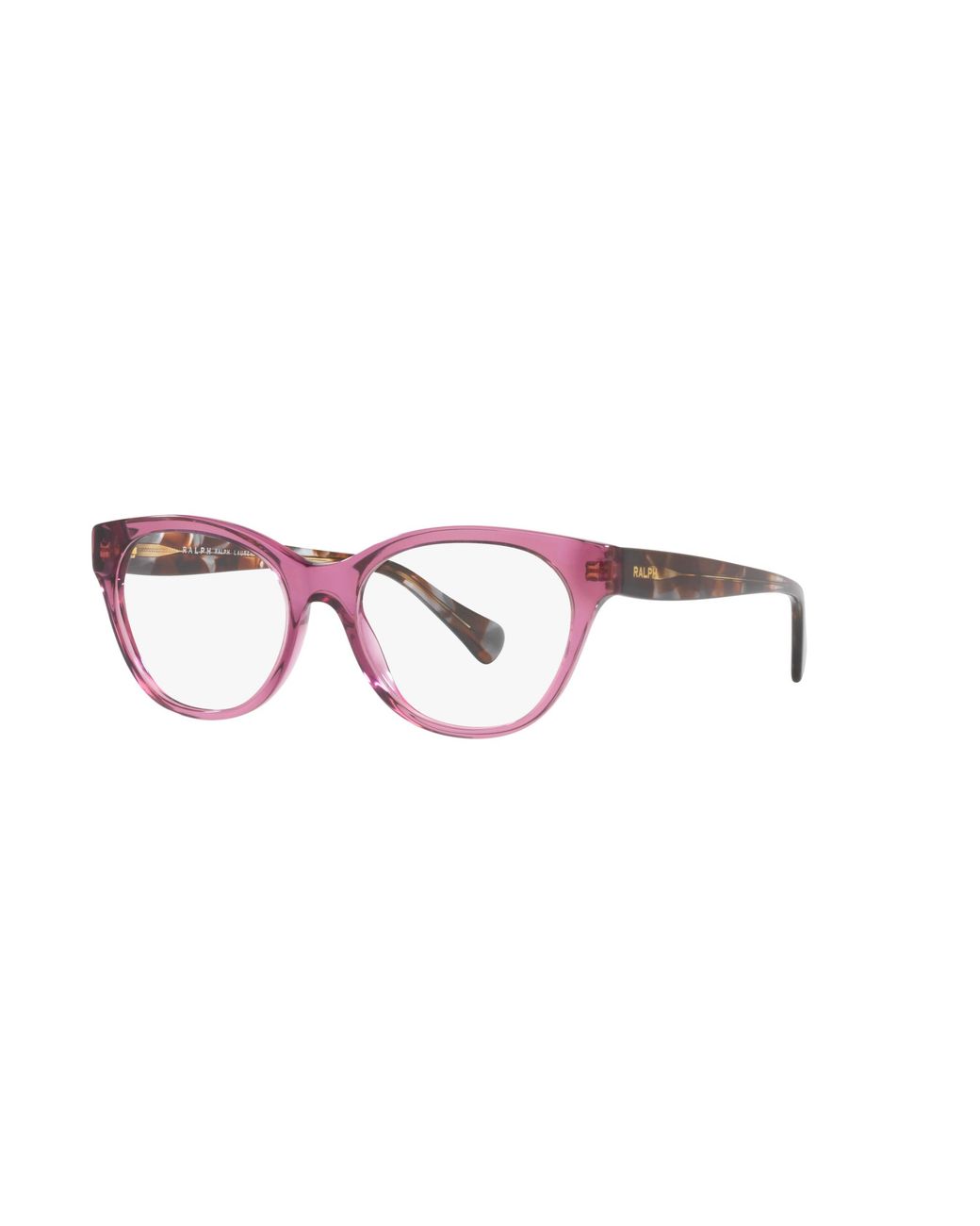 Ralph Lauren Black Ra7141 6008 Optical Frames Acetate Transparent Cat Eye Normal