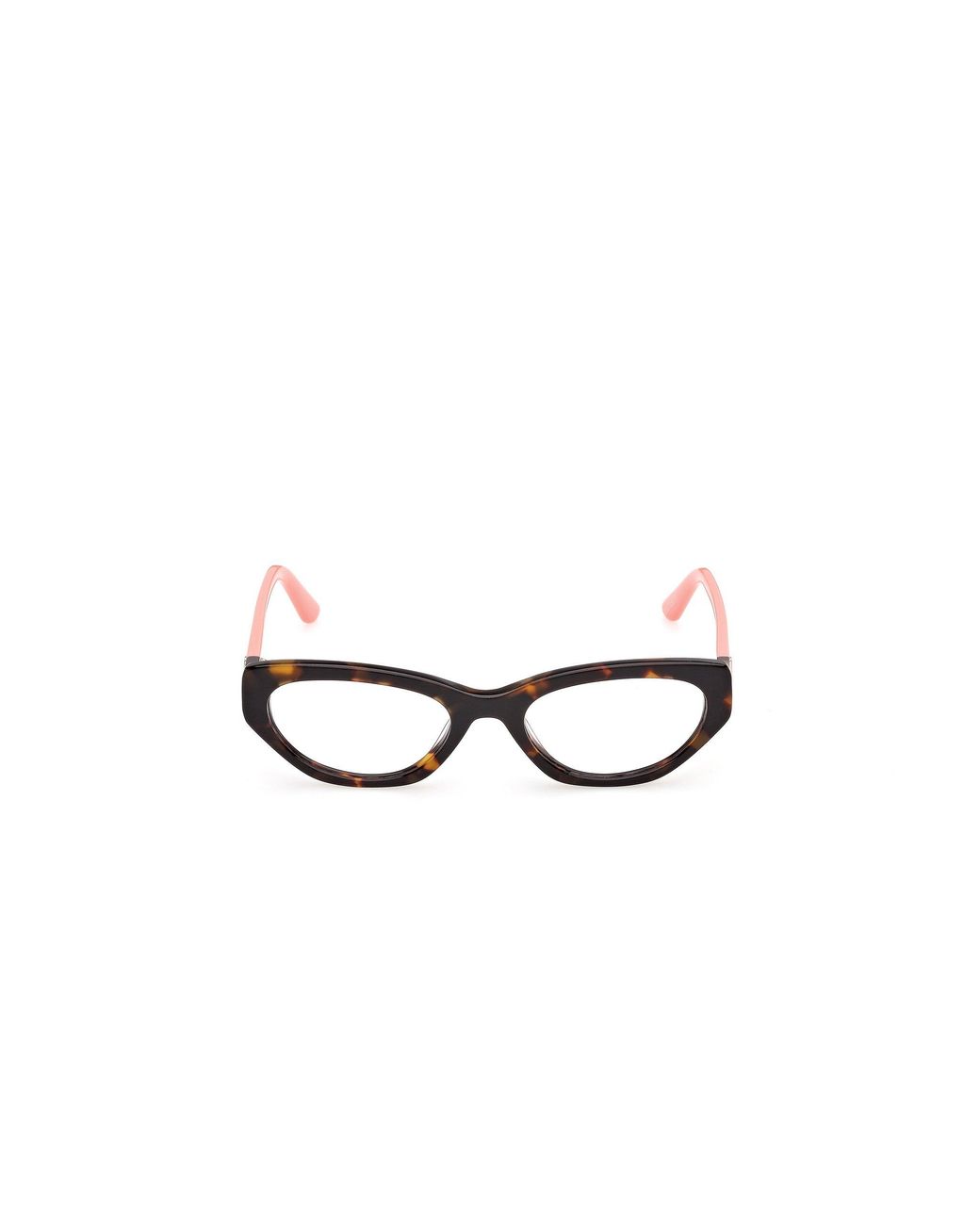 Guess Black Gu50395 52 Optical Frames Acetate Round Normal