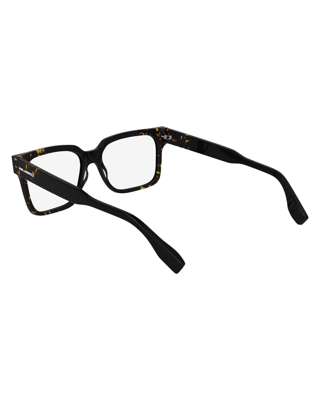 Karl Lagerfeld Black Kl6173 017 Optical Frames Acetate Squared Normal for men