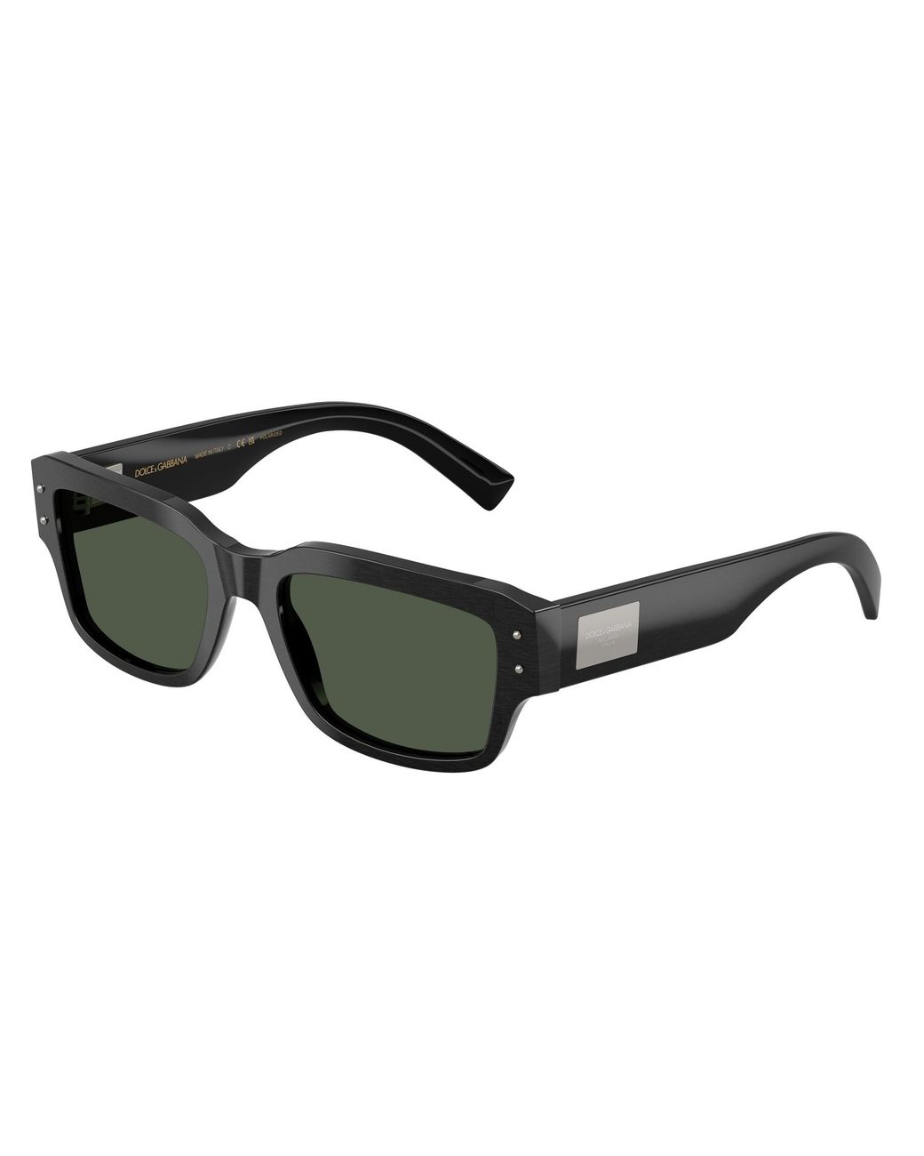 Dolce & Gabbana Black Dg4483 28209A Sunglasses Acetate Squared Polarized for men