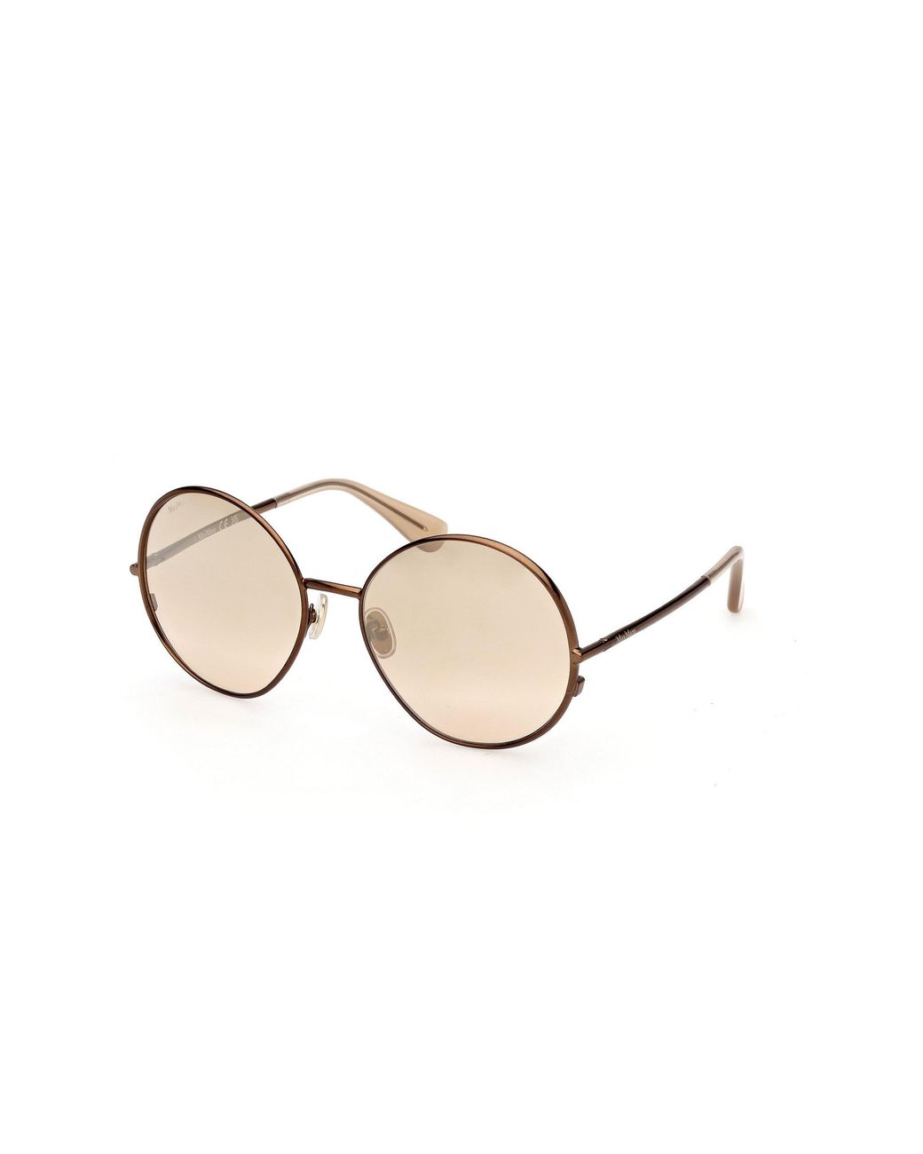 Max Mara Black Mm0191 38L Sunglasses Metal Roviex Round Photochromic