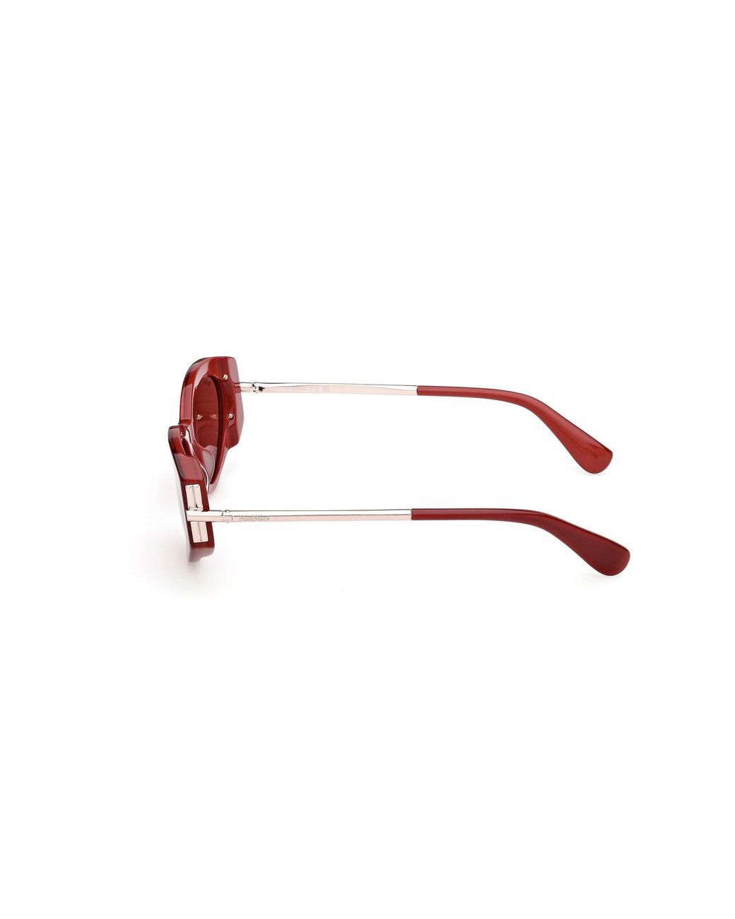 Max Mara Red Mm0167 Roquebrune 1 69S Sunglasses Acetate Round Normal