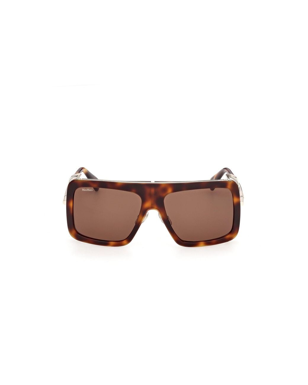 Max Mara Black Mm0119 Jean 52E Sunglasses Acetate Squared Normal