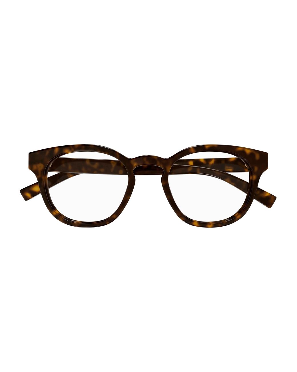Gucci Black Gg1859O 005 Optical Frames Injected Transparent Round for men