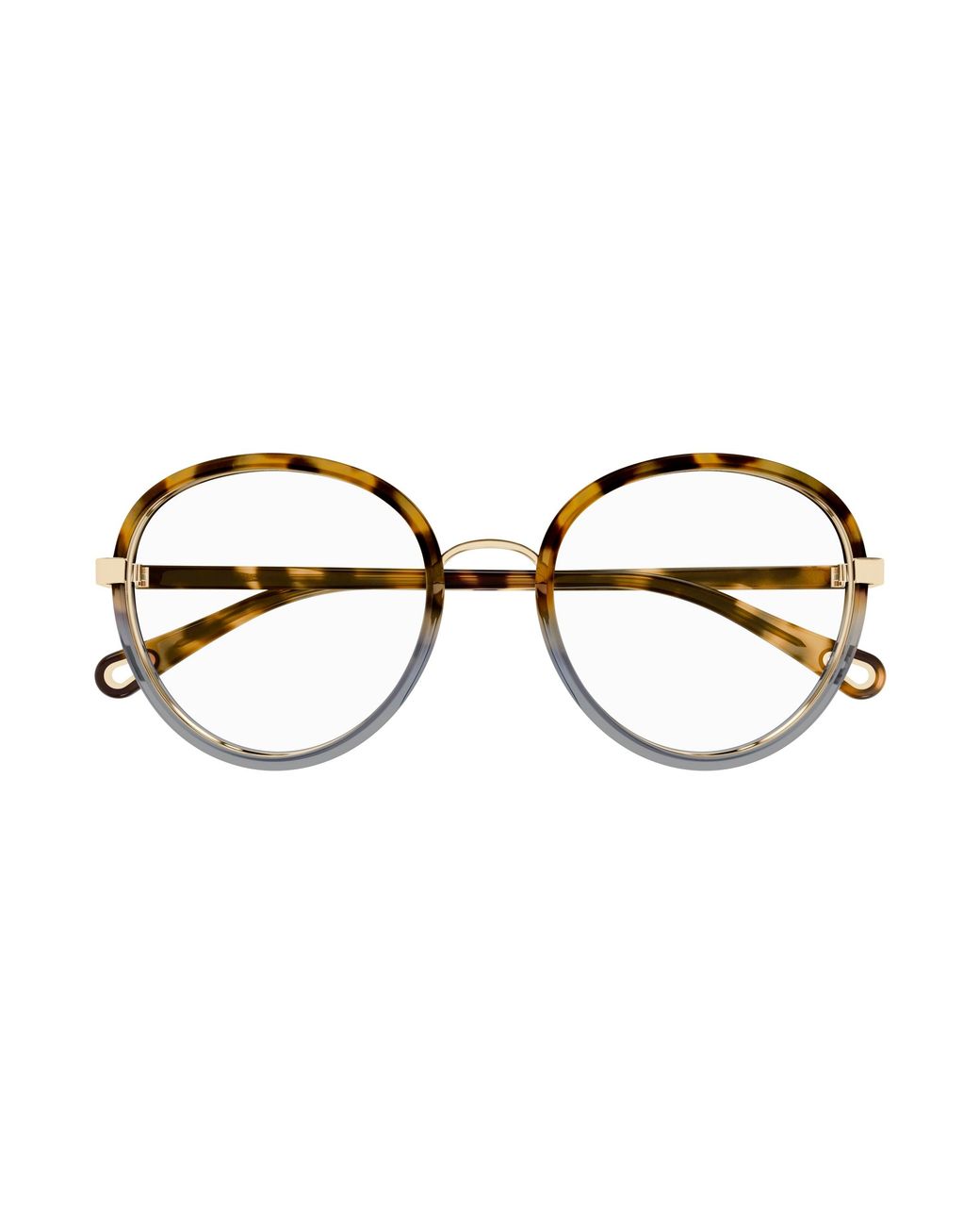 Chloé Black Ch0308O 003 Optical Frames Bio-Injected Transparent Round