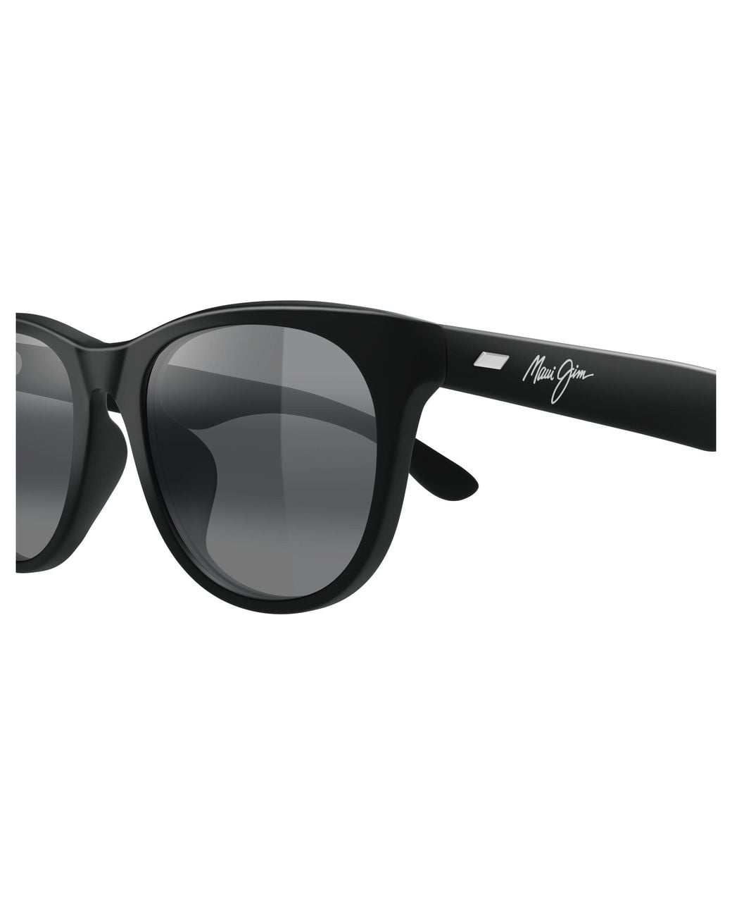 Maui Jim Black Mj0694Sa 001 Occhiali Da Sole Acetato Grigio Squadrata