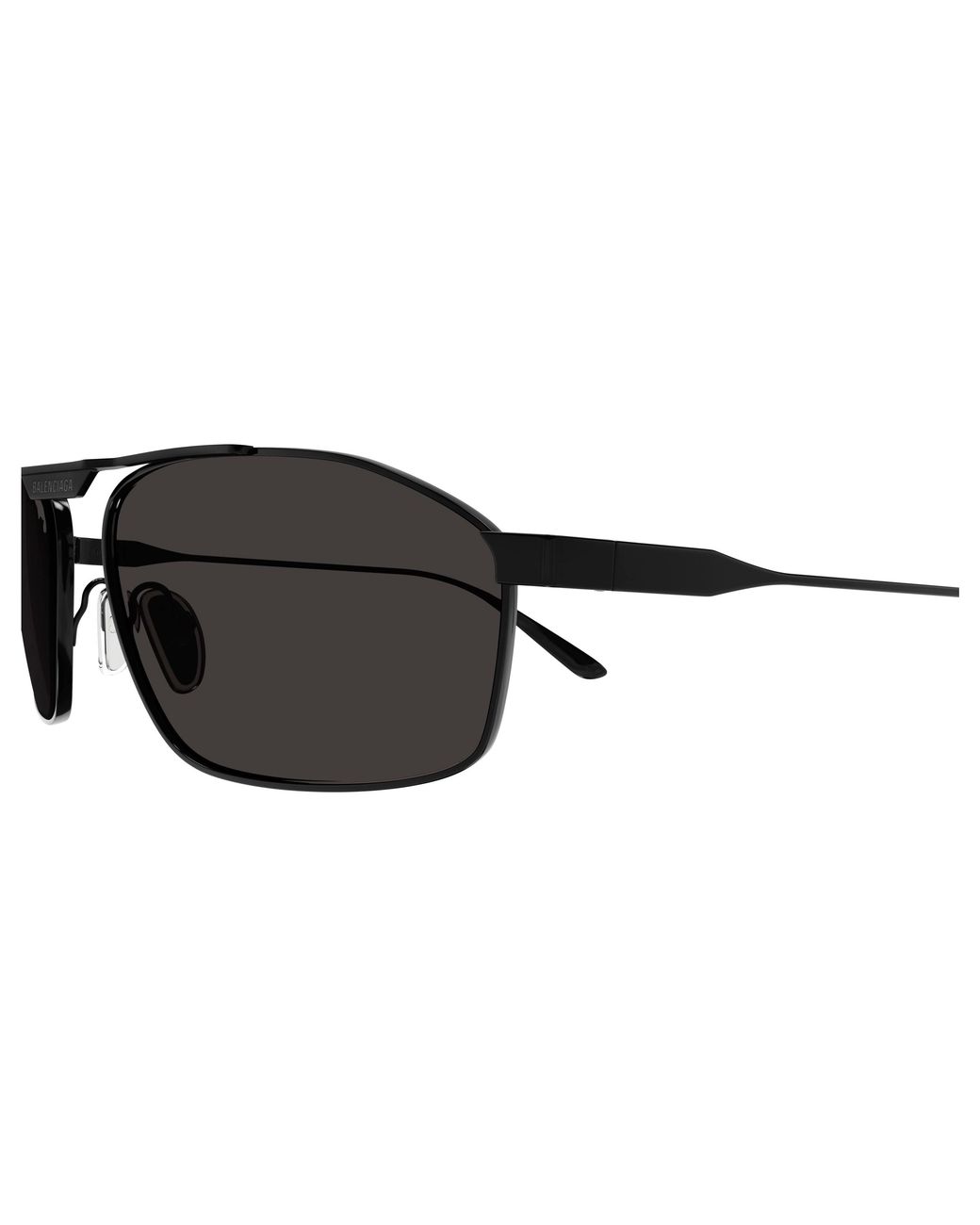 Balenciaga Black Bb0416S 001 Sunglasses Acetate Pilot for men