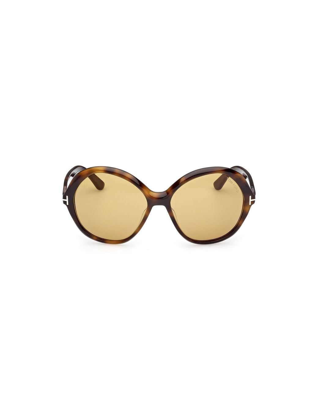 Tom Ford Black Ft1282 Annabelle-02 52E Sunglasses Acetate Round Normal
