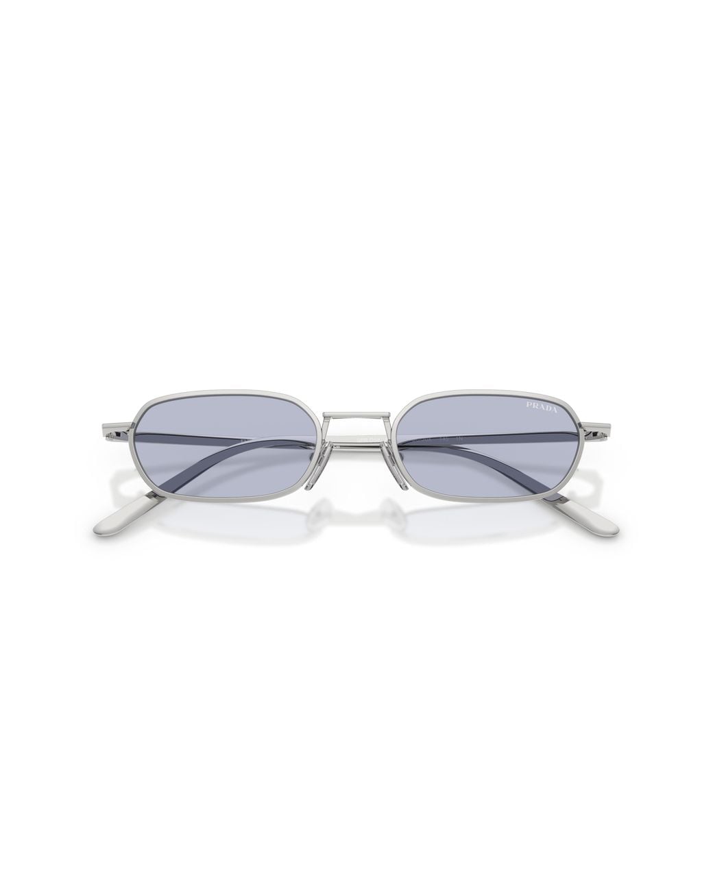 Prada Black Pr D58S 1Bc30X Sunglasses Metal Round Normal