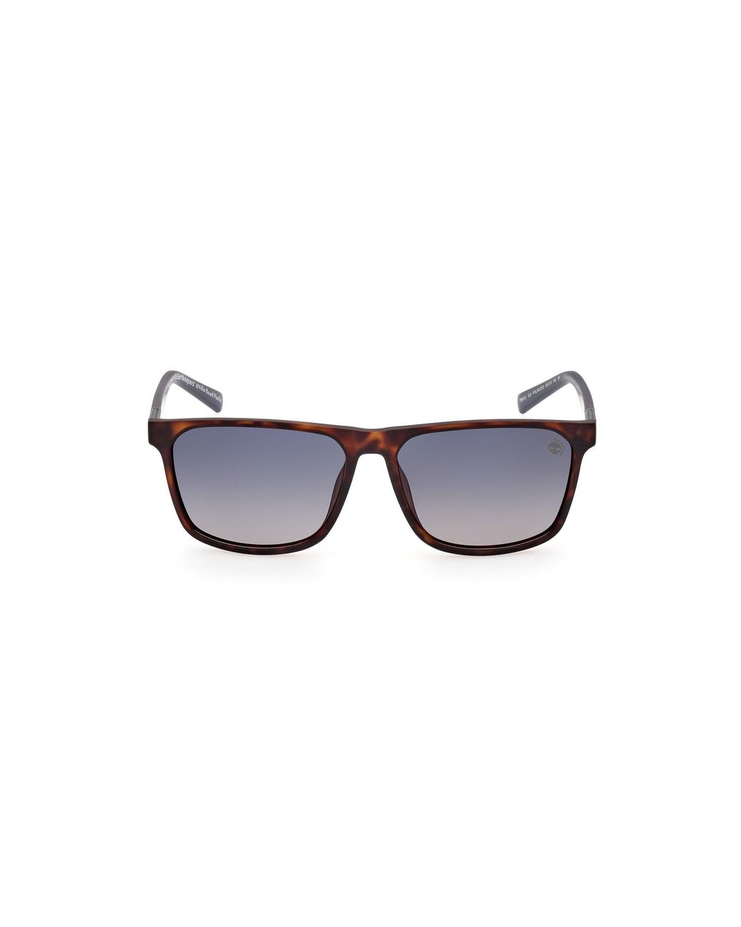 Timberland Black Tb9312 52D Sunglasses Injected Squared Polarized for men