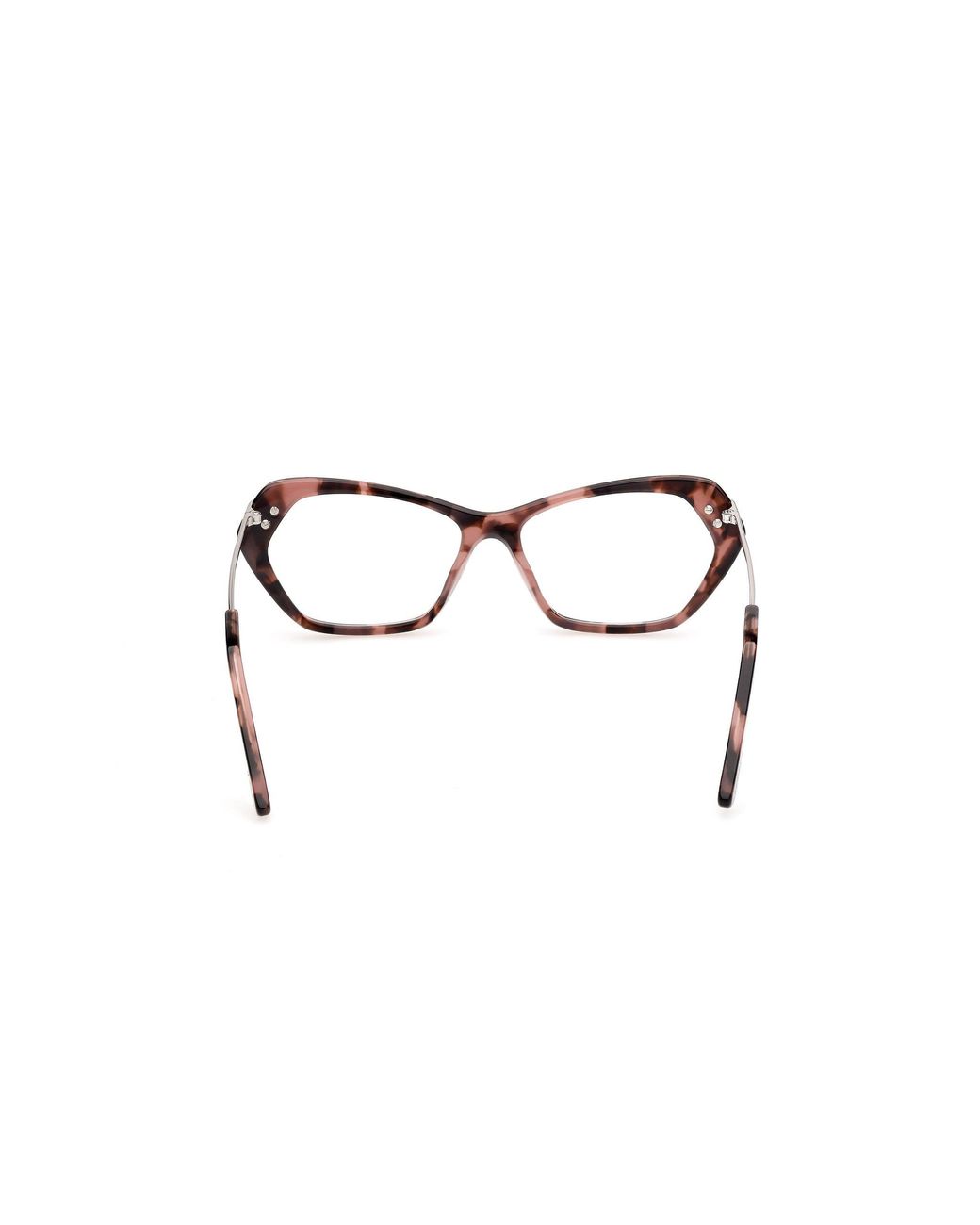 Emilio Pucci Black Ep5285 55 Optical Frames Geometric Normal