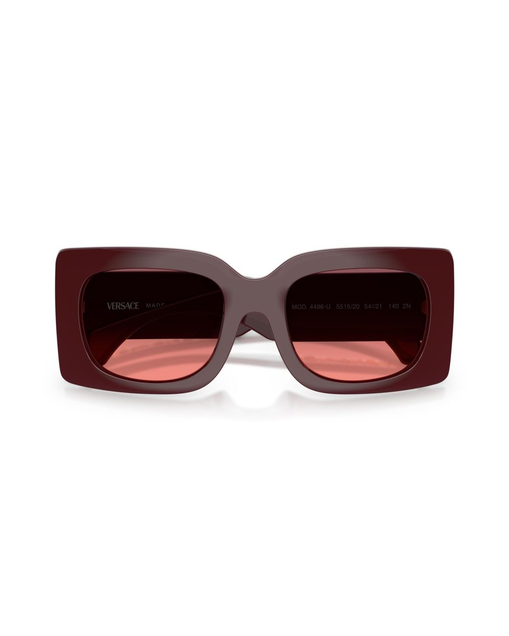Versace Black Ve4496U 551520 Sunglasses Injected Squared Normal Shaded