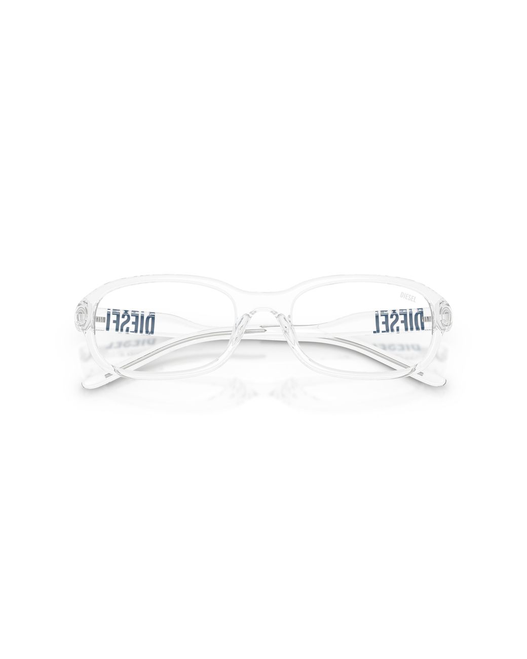 DIESEL Black Dl6015U 2005 Optical Frames Injected Squared Normal