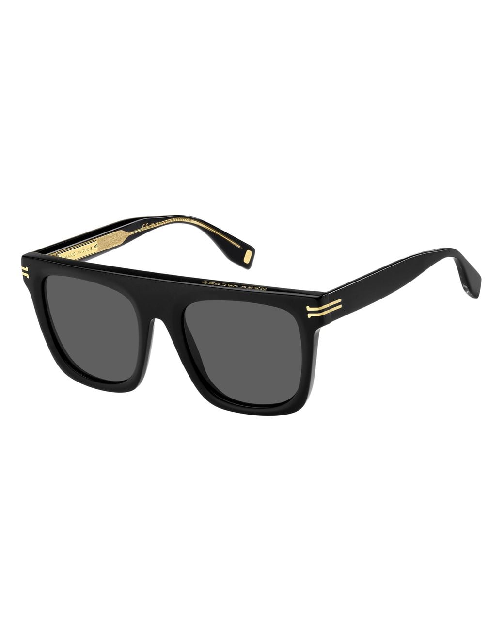 Marc Jacobs Black Mj 1044/S 807/Ir Sunglasses Acetate Squared Normal