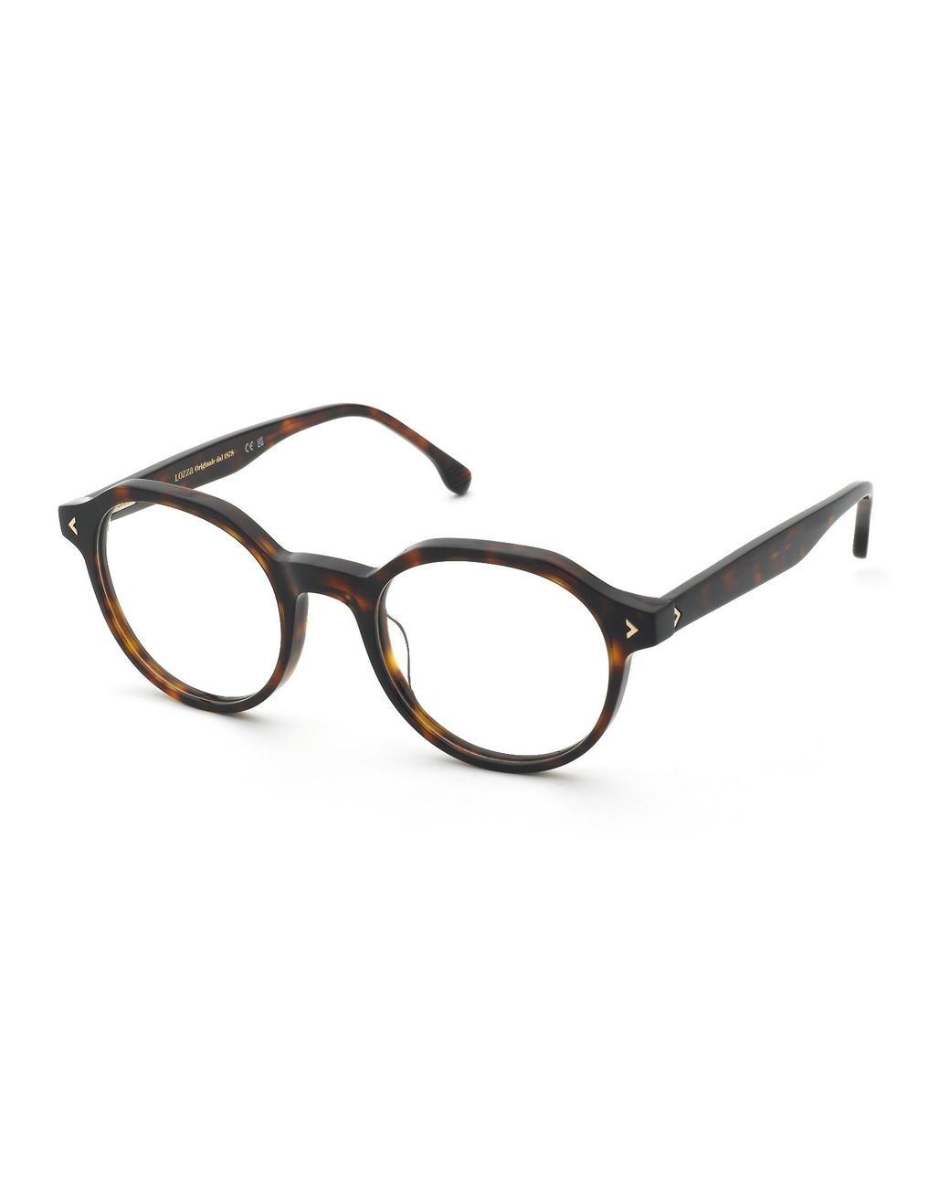 Lozza Black Vl4385 714 Optical Frames Acetate Pantos for men
