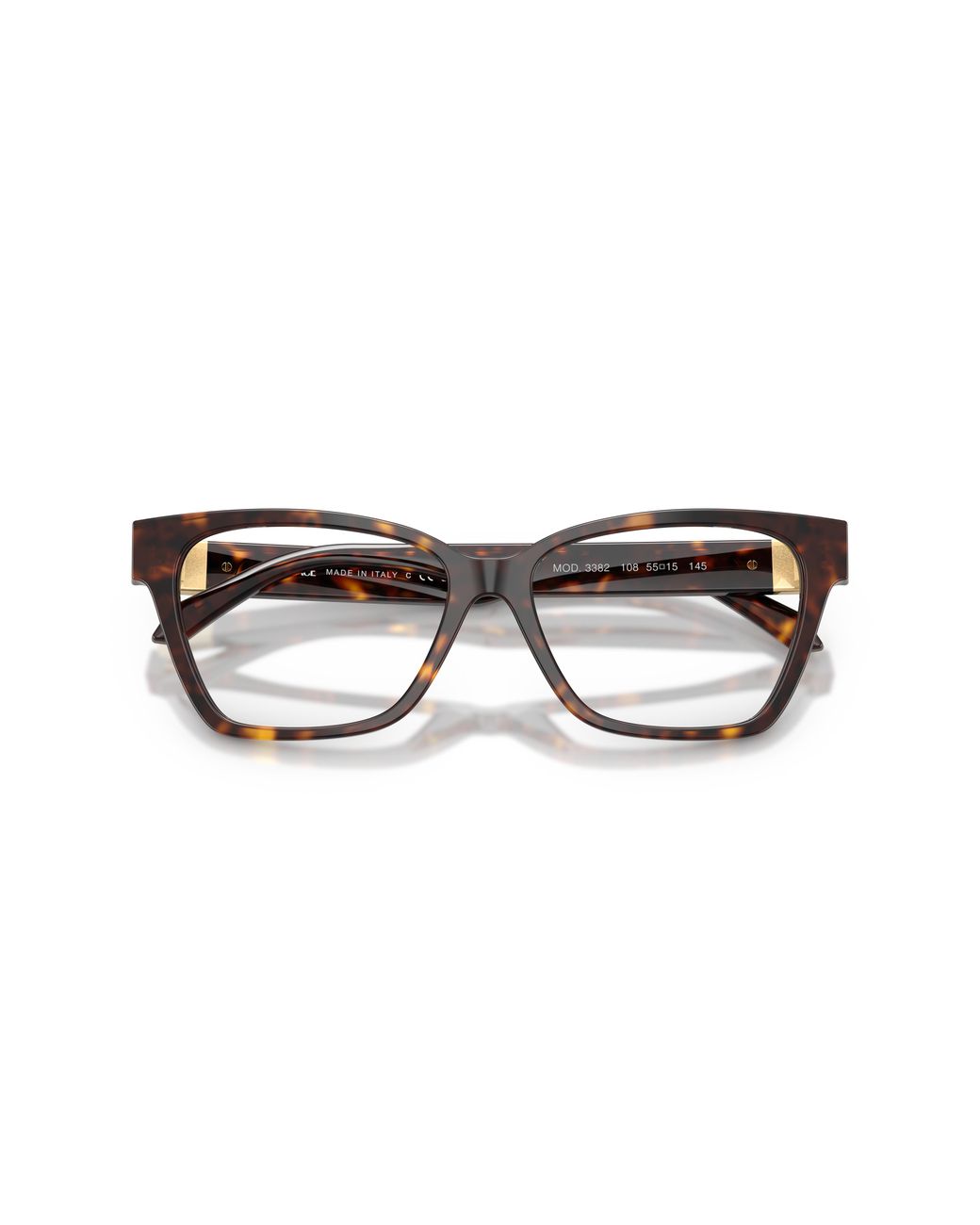 Versace Black Ve3382 108 Optical Frames Acetate Cat Eye Normal