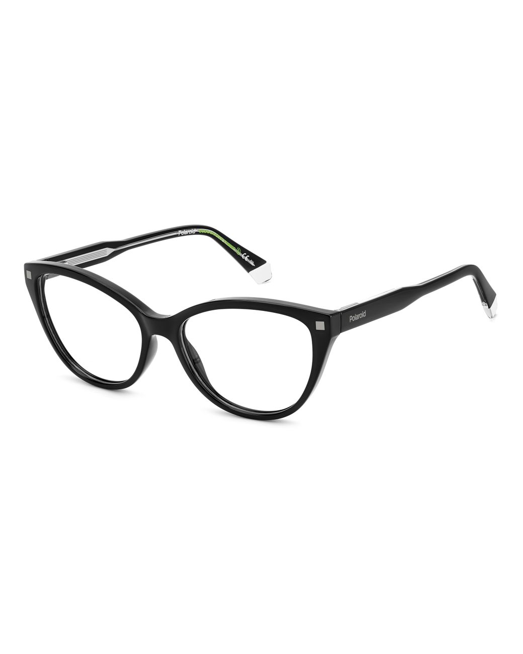 Polaroid Black Pld D493 807 Optical Frames Plastic Cat Eye
