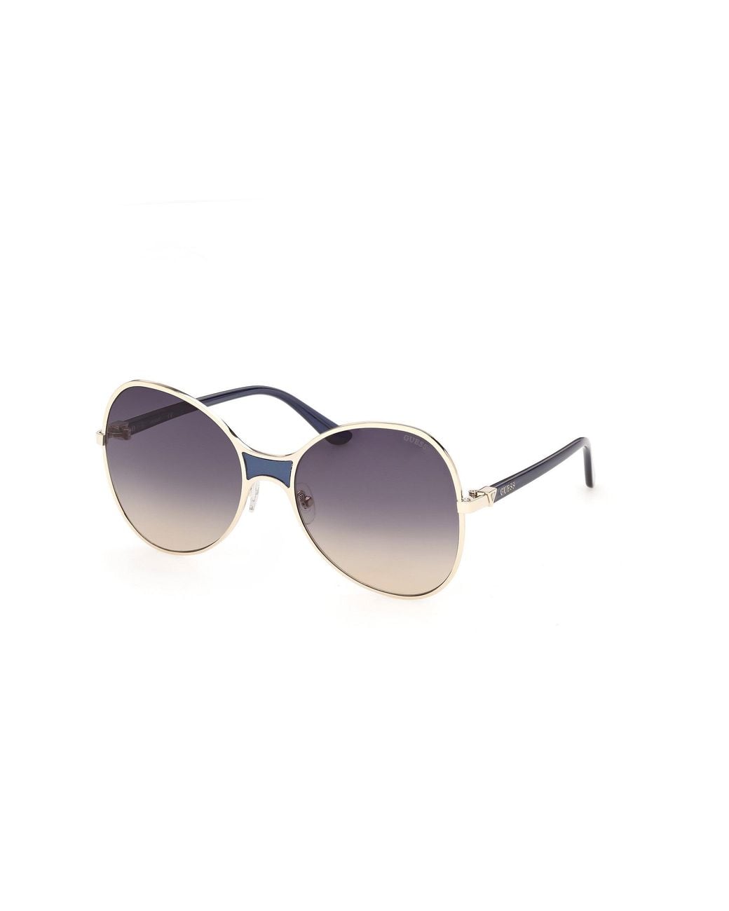 Guess Black Gu00359 32W Sunglasses Injected Butterfly Normal