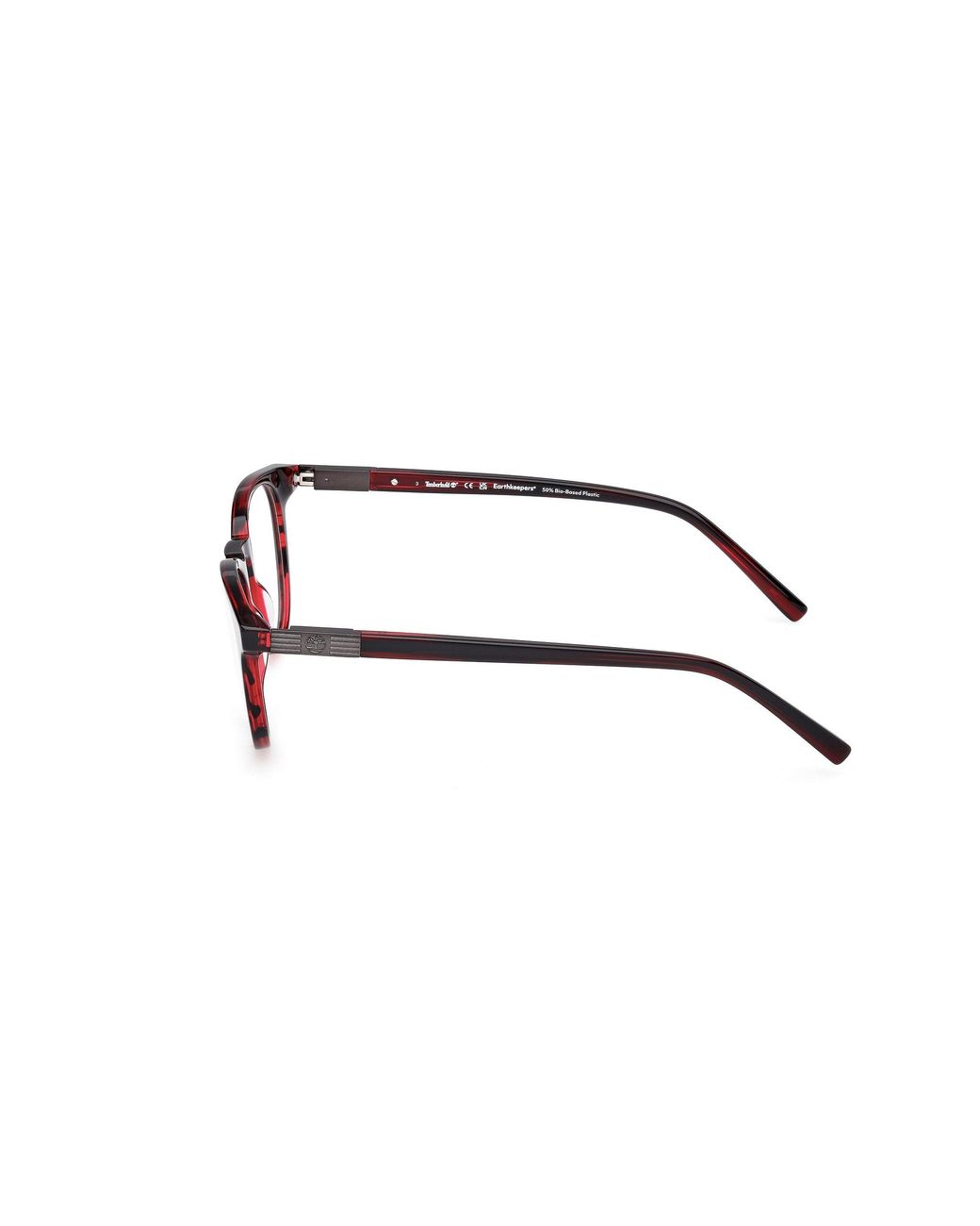 Timberland Black Tb50071 066 Optical Frames Acetate Round Normal for men