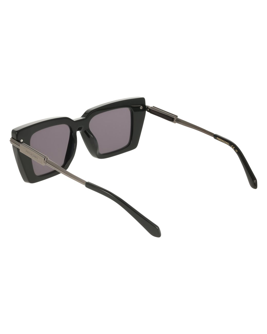 Ferragamo Black Sf2089S 001 Sunglasses Acetate Squared Normal