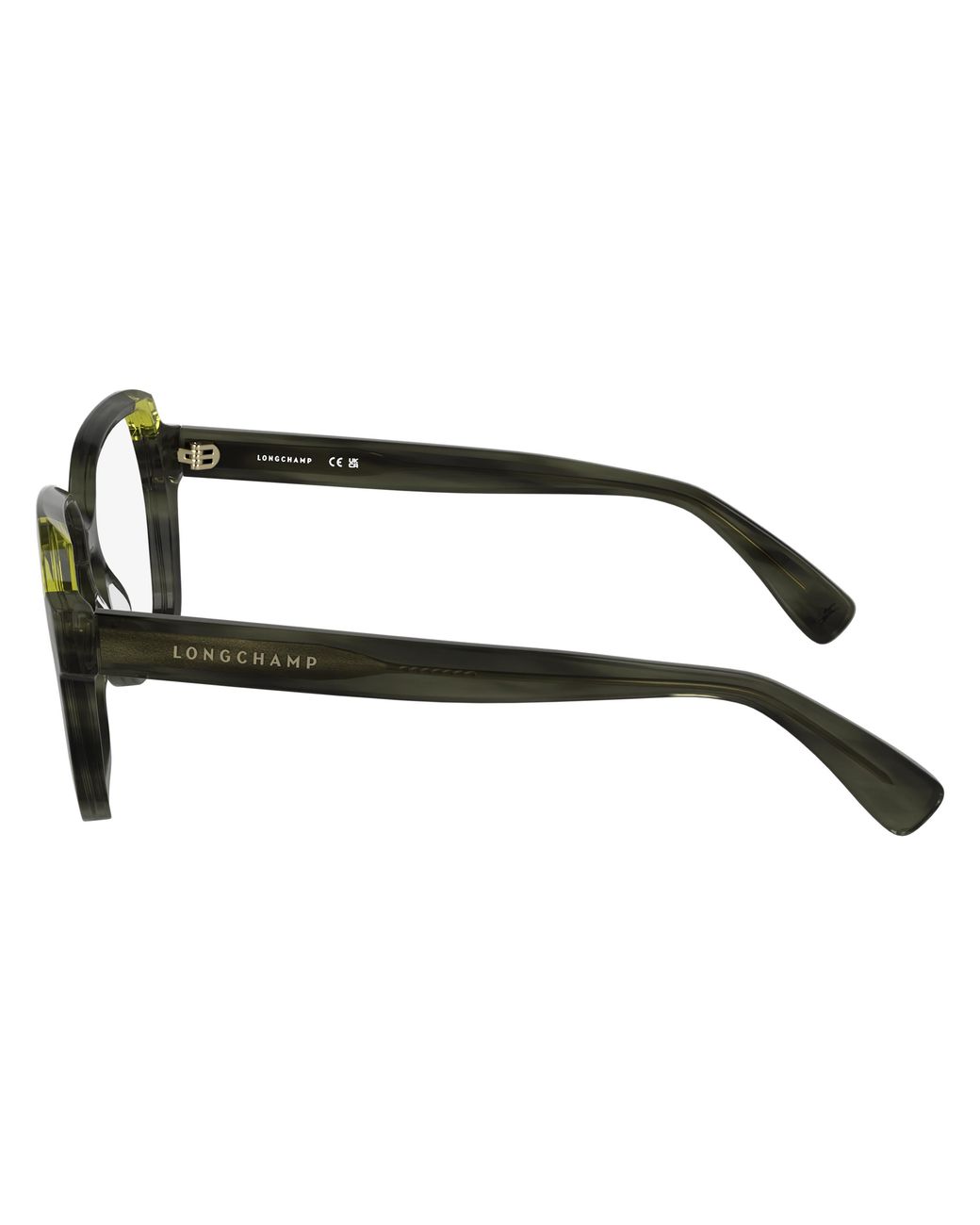 Longchamp Black Lo2763 213 Optical Frames Acetate Squared Normal