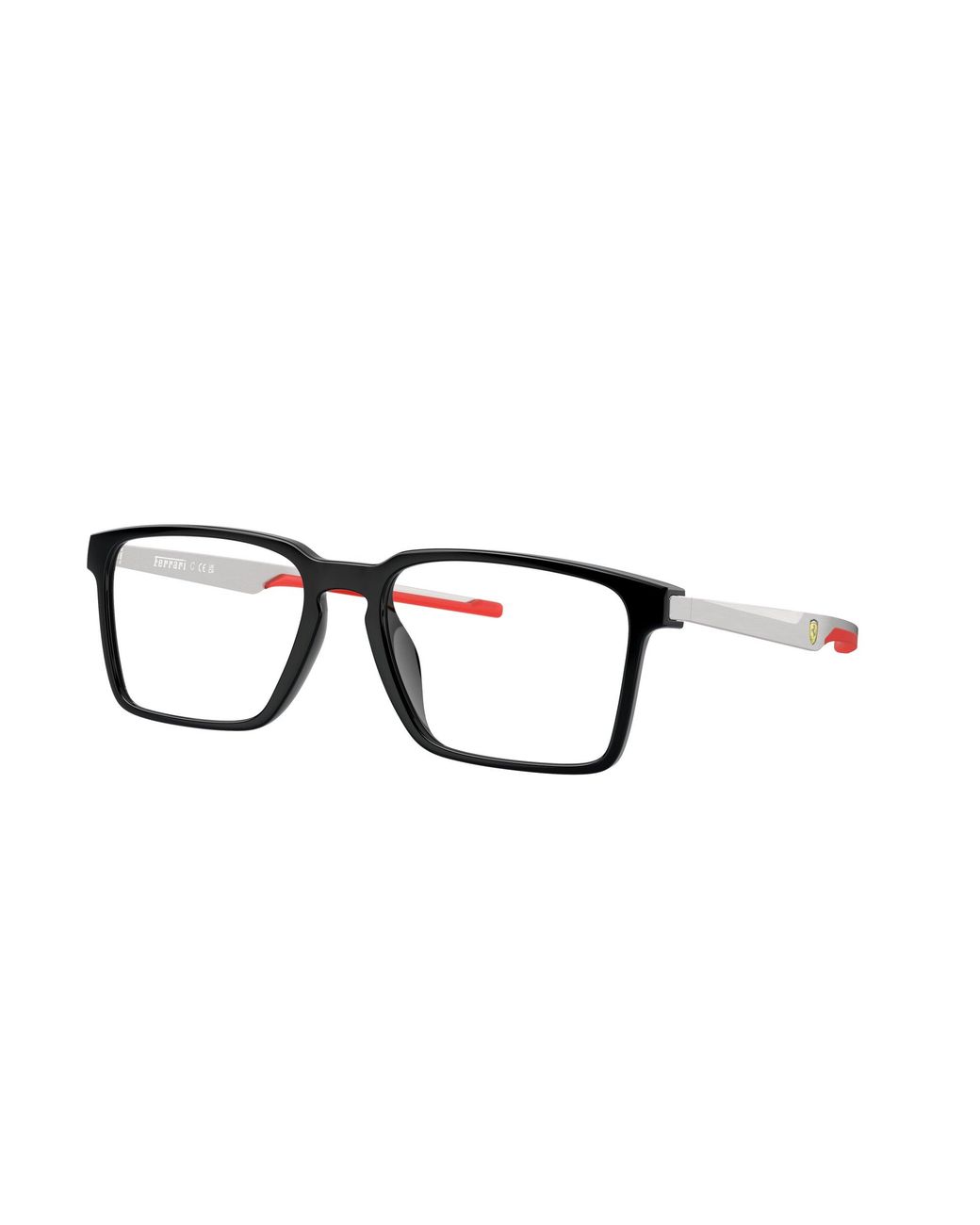 FERRARI SCUDERIA Black Fz8005U 501 Optical Frames Injected Squared Normal for men