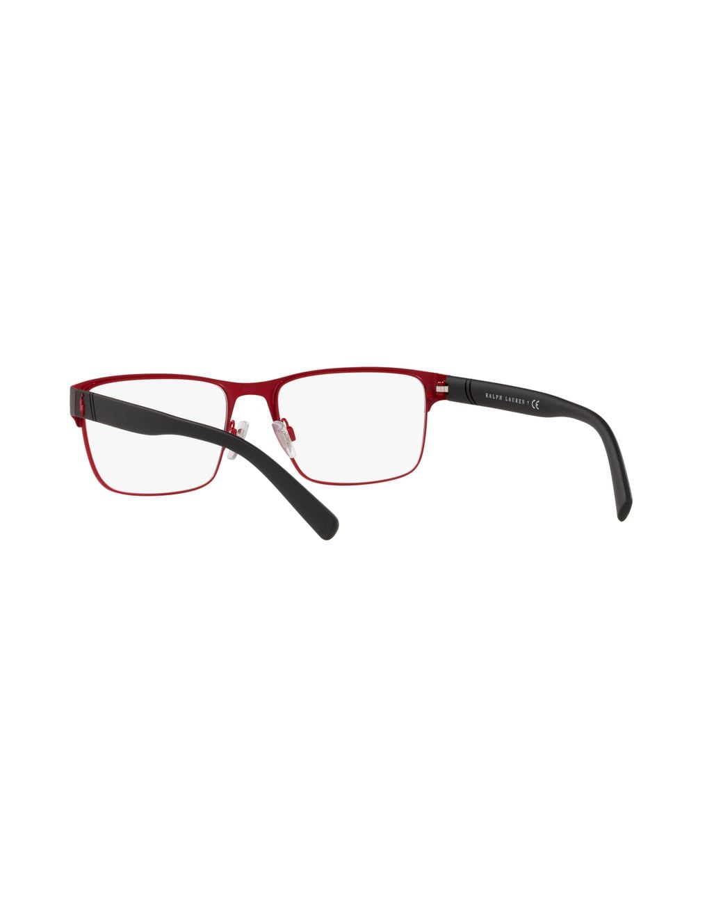 Polo Ralph Lauren Black Ph1175 9191 Optical Frames Metal Squared Normal for men