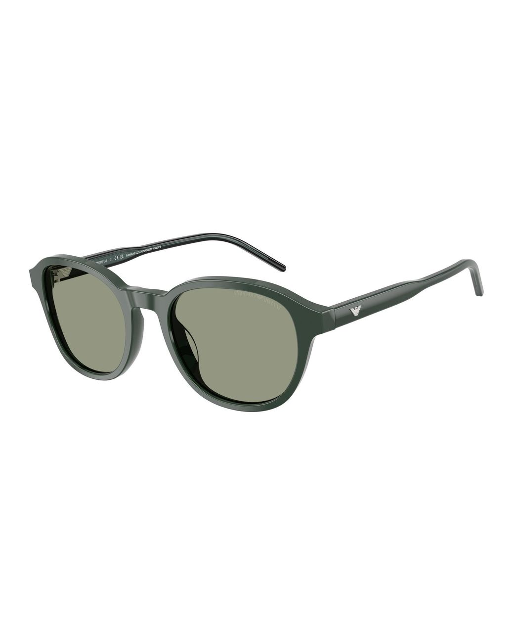 Emporio Armani Black Ea4247U 6257/2 Sunglasses Acetate Pantos Normal for men