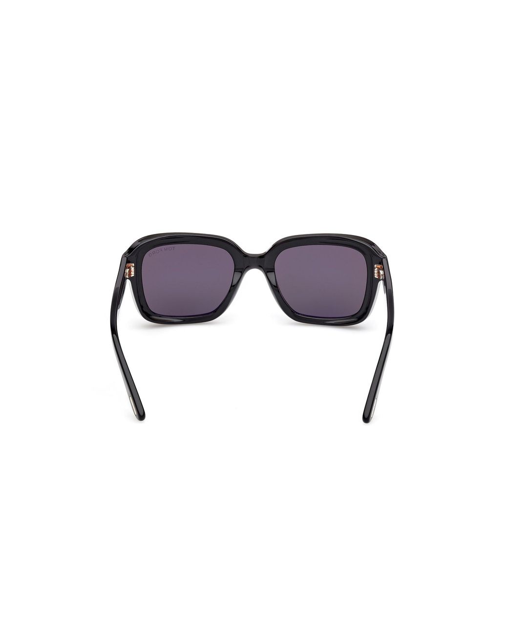Tom Ford Black Ft1283 Natalia-02 01A Sunglasses Acetate Smoke Squared Normal