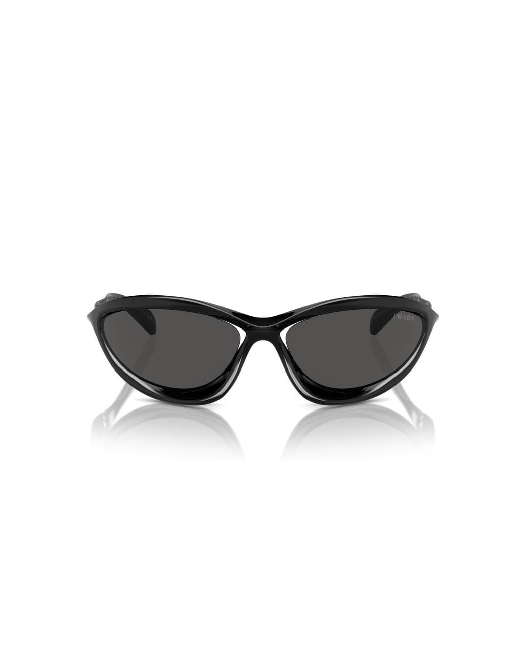 Prada Black Pr A23S 1Ab5S0 Sunglasses Nylon Cat Eye Normal