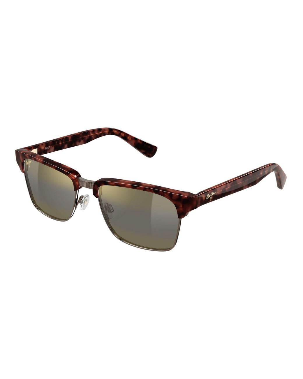 Maui Jim Black Mj0354S 003 Occhiali Da Sole Bio-Iniettato Bronzo Squadrata