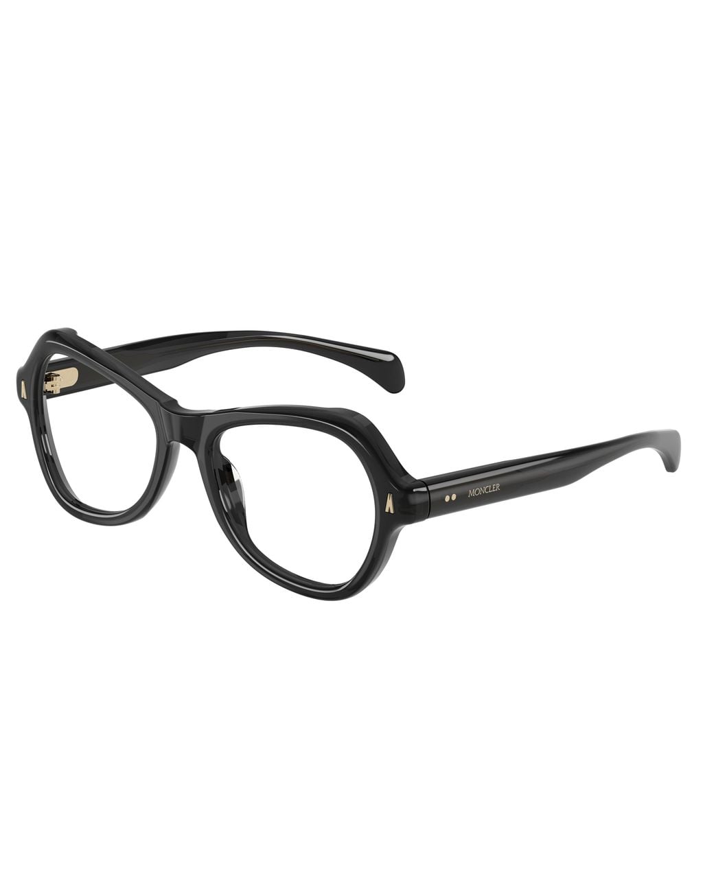 Moncler Black Me2038U Elegra 3050 Optical Frames Acetate Transparent Butterfly Normal