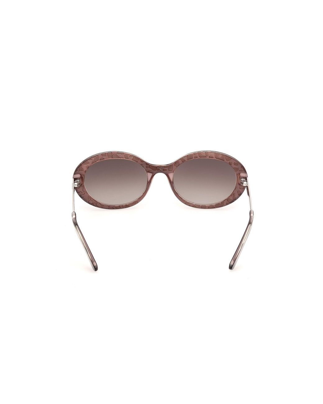 Guess Red Gu00355 69F Sunglasses Injected Round Normal
