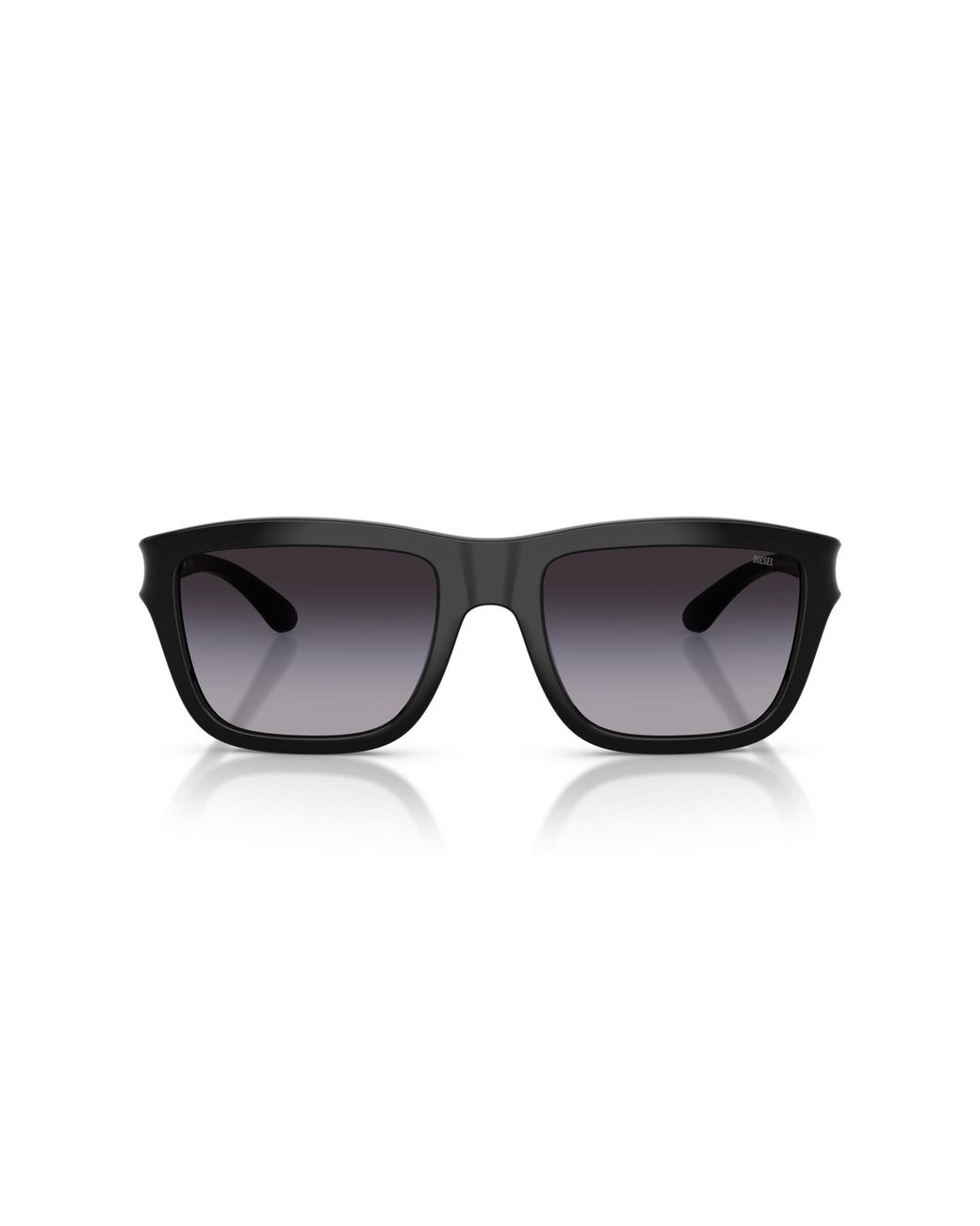 DIESEL Black Dl3006U 20018G Sunglasses Injected Squared Normal Shaded