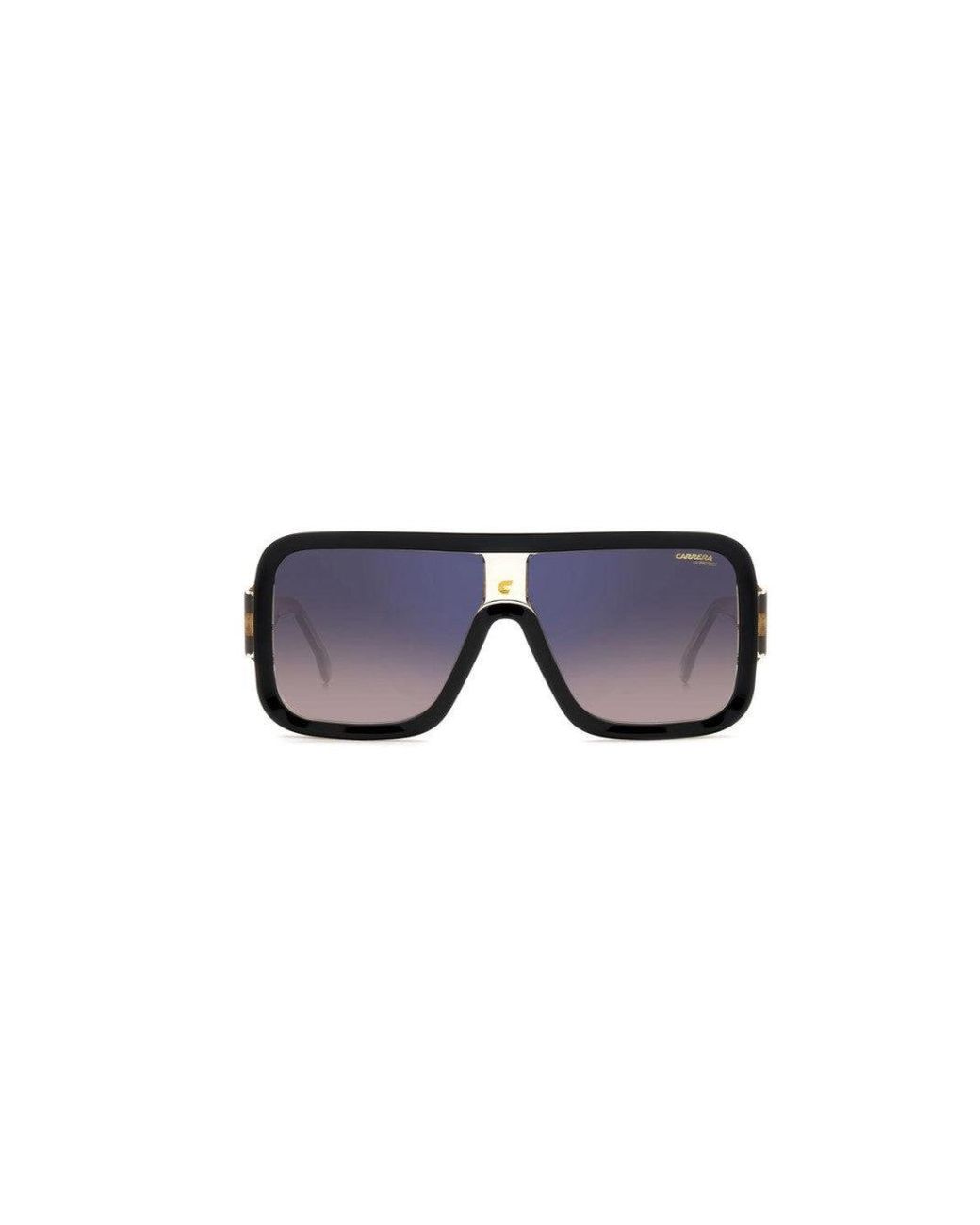 Carrera Black Flaglab 14 0Wm/A8 Sunglasses Acetate Squared Normal Shaded