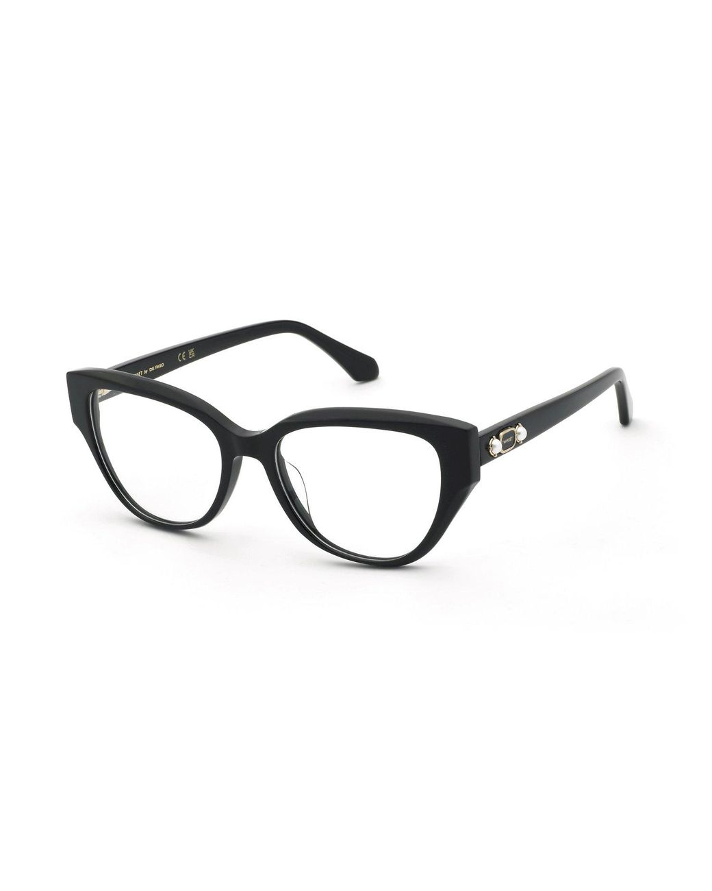 Twinset Black Vtw123 700 Optical Frames Acetate Butterfly