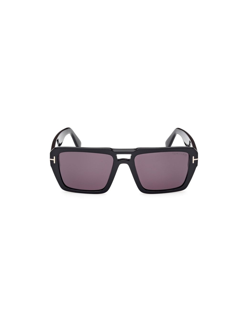 Tom Ford Black Ft1153 Redford 01A Sunglasses Acetate Smoke Squared Normal for men