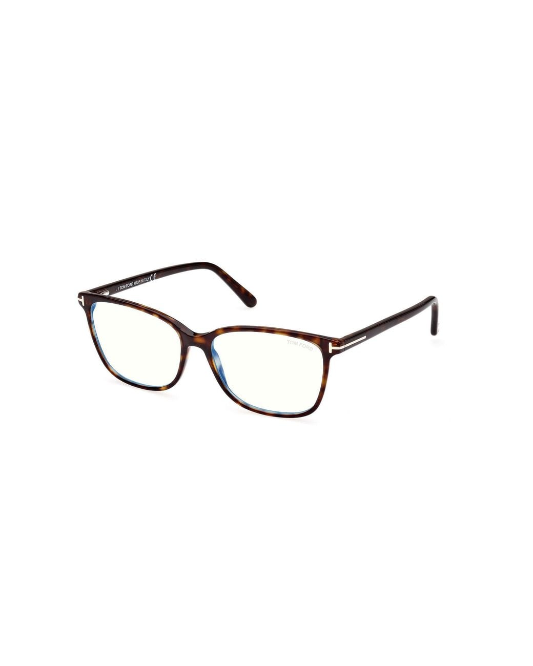 Tom Ford Black Ft5842-B 52 Optical Frames Acetate Squared Normal