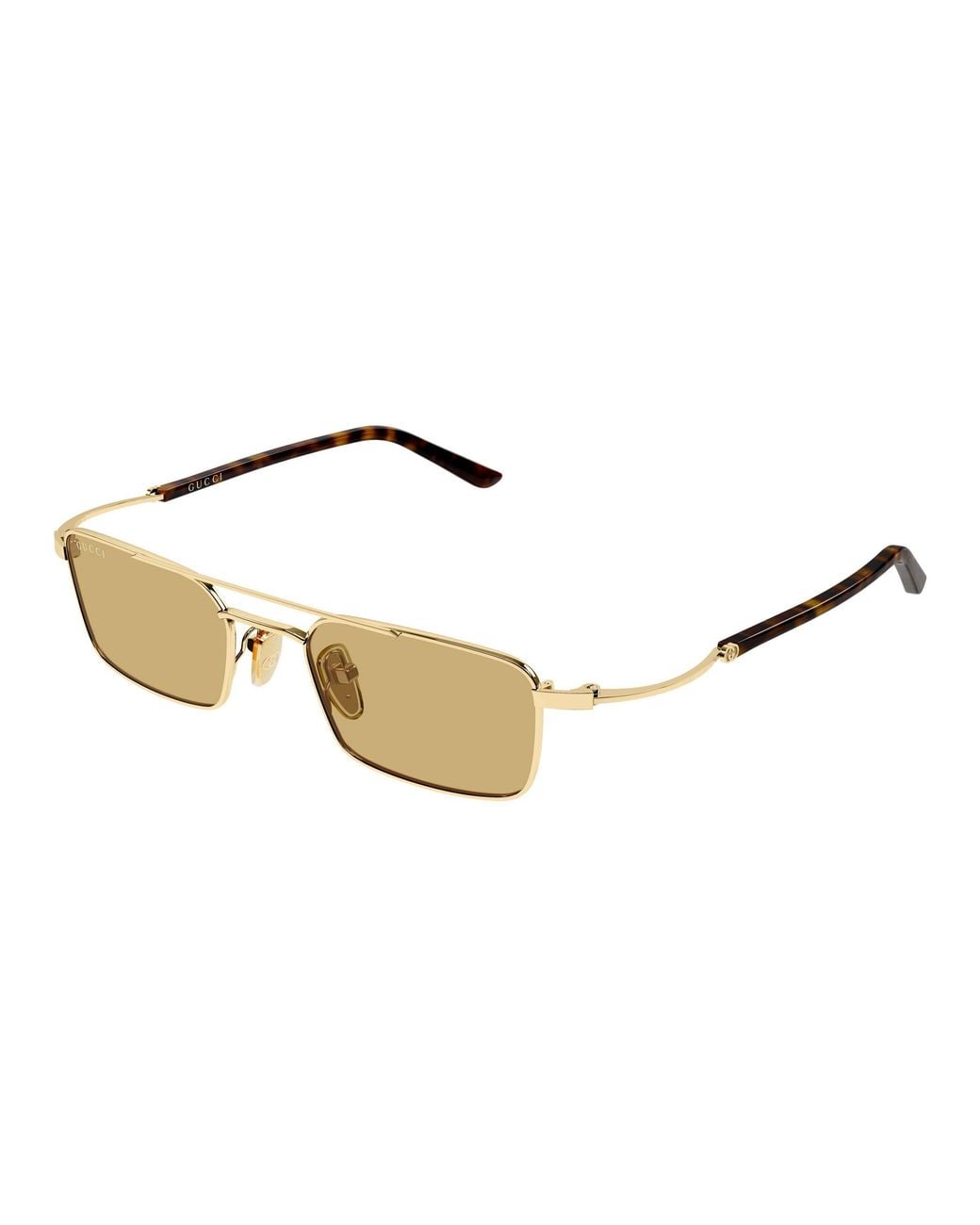 Gucci Black Gg2258S 003 Sunglasses Metal Squared